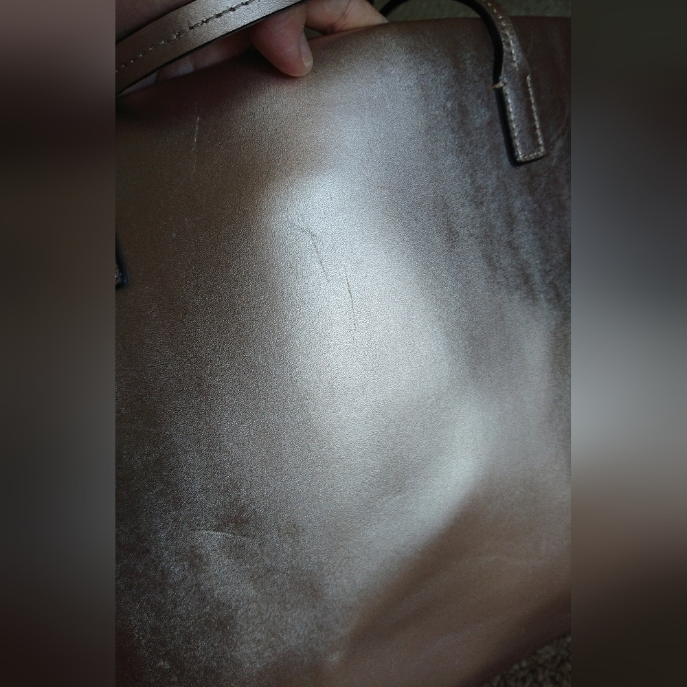 Kate Spade Sawyer Street Taden Metallic pink/rose gold large Tote Bag - Picture 14 of 16